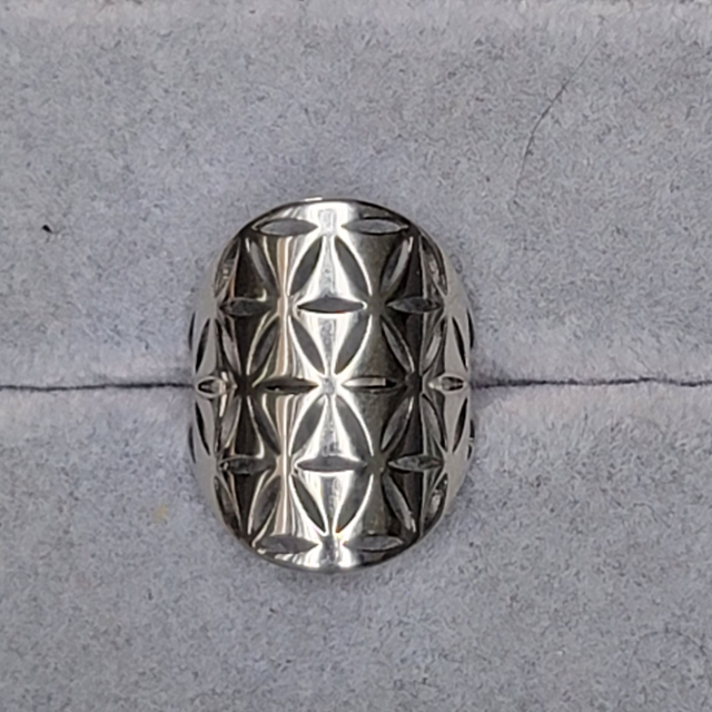 Bague ajustable acier inoxydable 