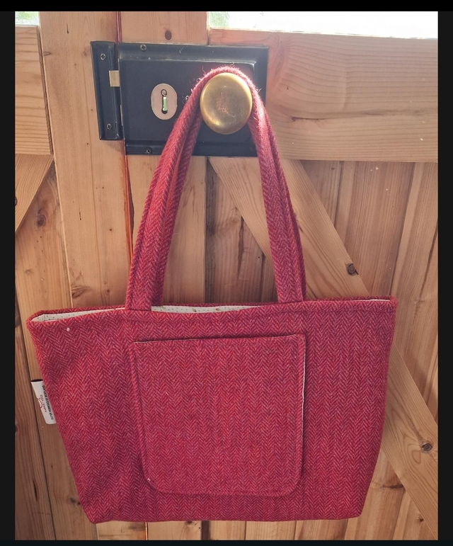 Herringbone Shopper Harris Tweed Bag