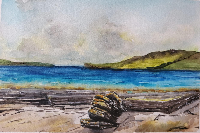 Rousay from Evie /Aikerness Bay. 