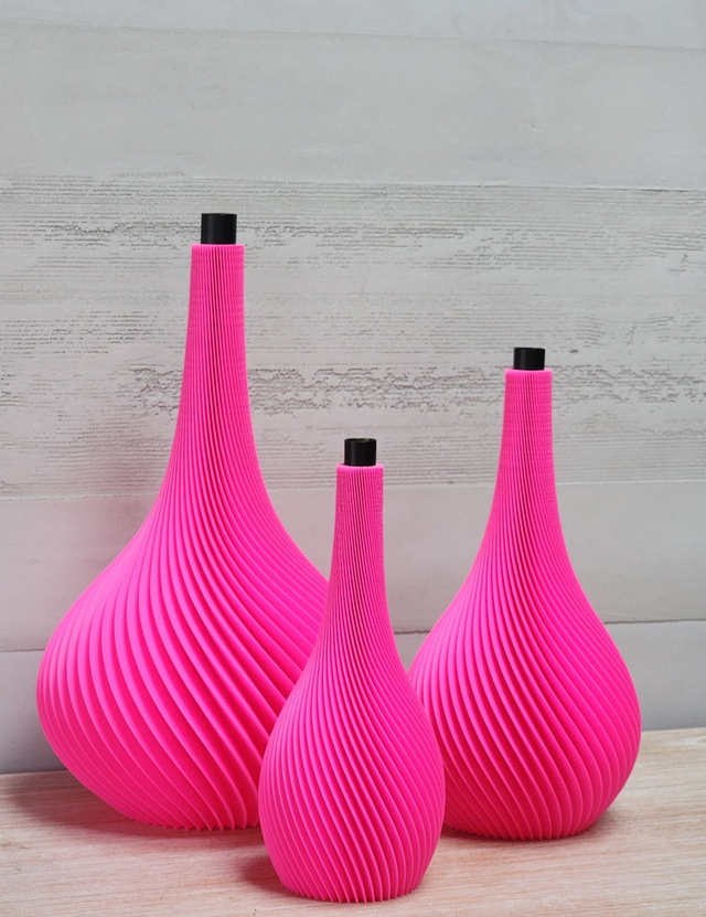 Vases ELIXIR - Pink neon