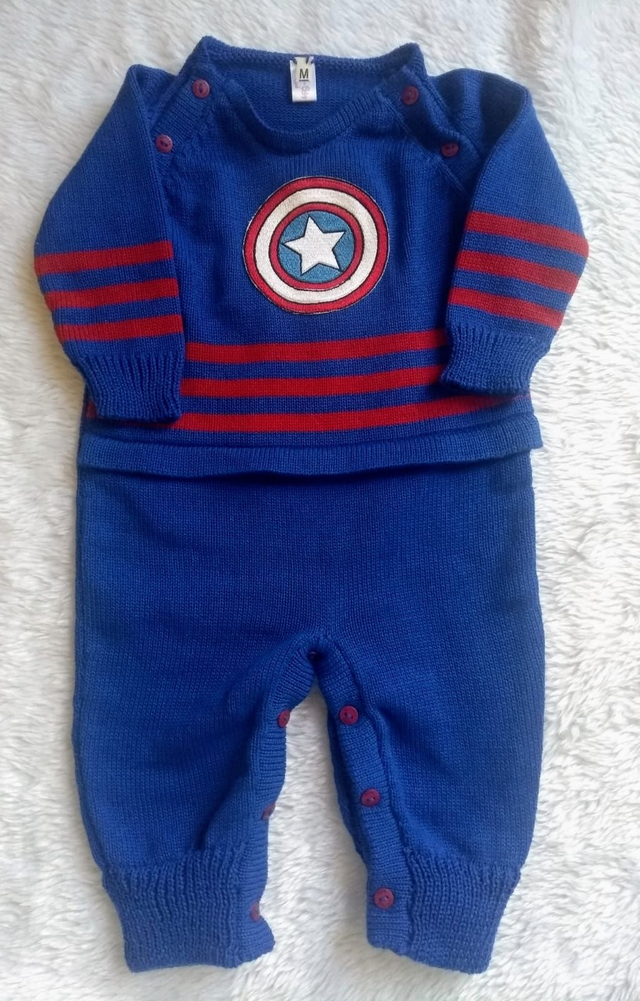 Macacão Capitão América