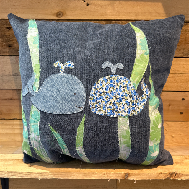 Whale Cushion 