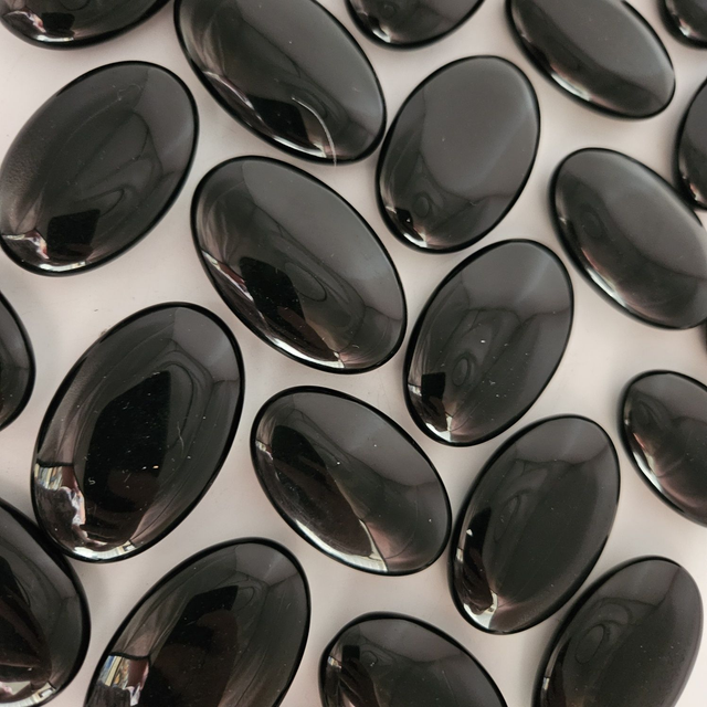 Black Obsidian Palmstone