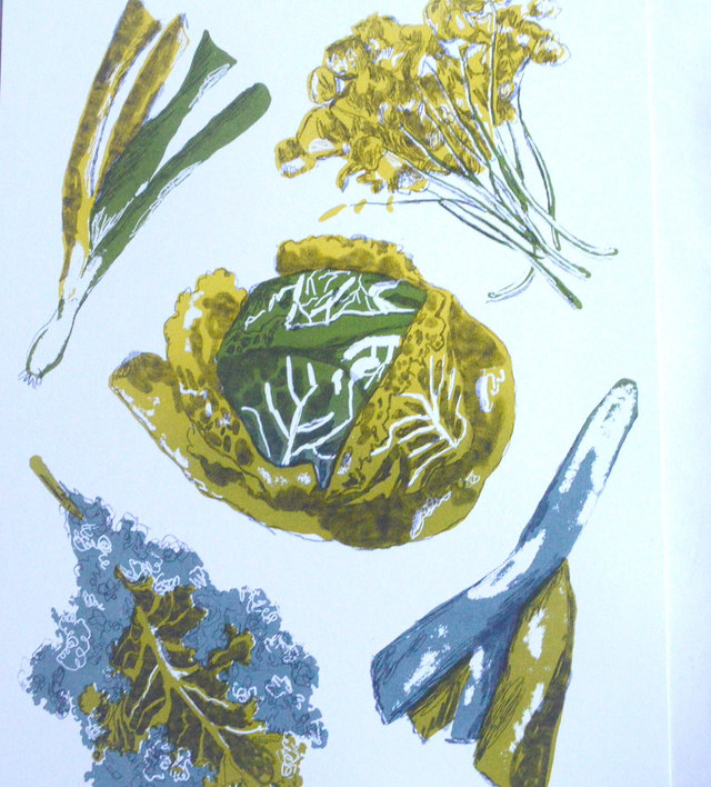 Spring Vegetables (A3)