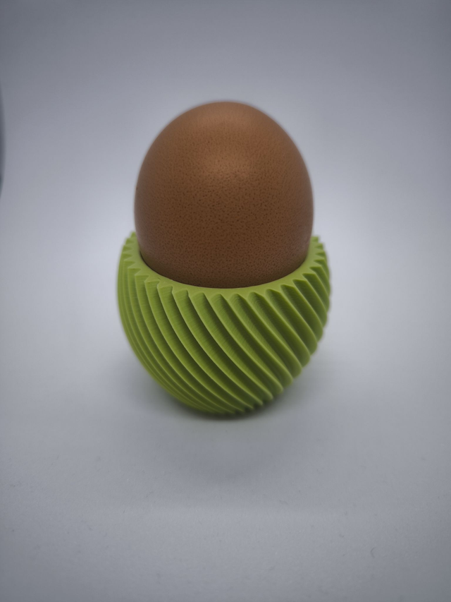 Design Eierbecher – 3D-gedruckt in der Schweiz | Marmor, Schwarz, Beige