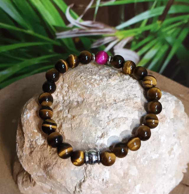 Bracelet en œil de tigtre