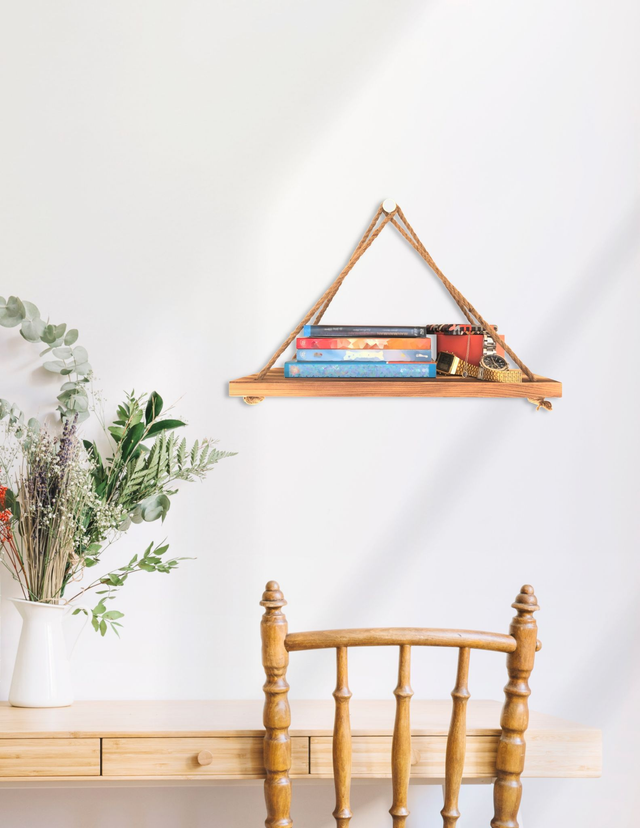 HODYSSEA Etagère murale suspendue HEADS-UP 42,50 cm bois clair