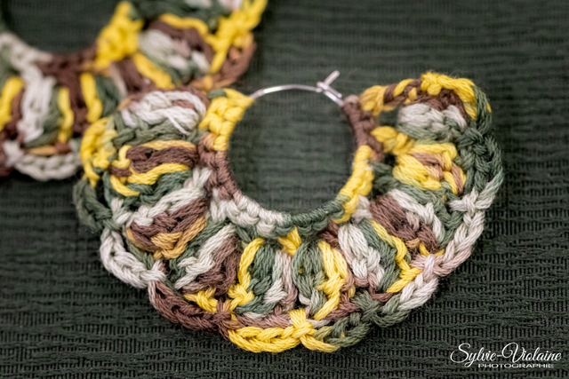 Boucles d'oreilles forêt