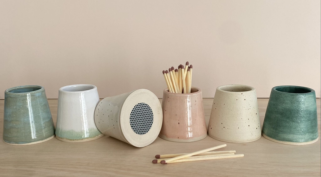 Match Stick Striker Pot