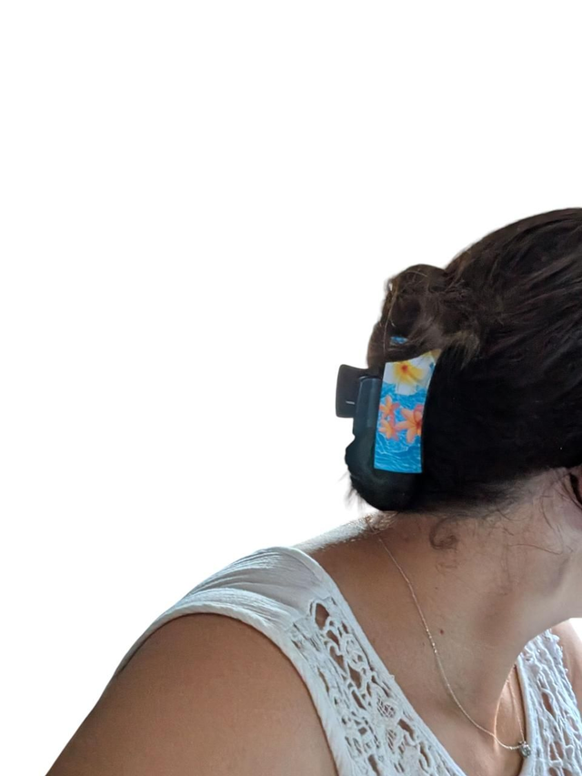 Pince à cheveux personnalisable 