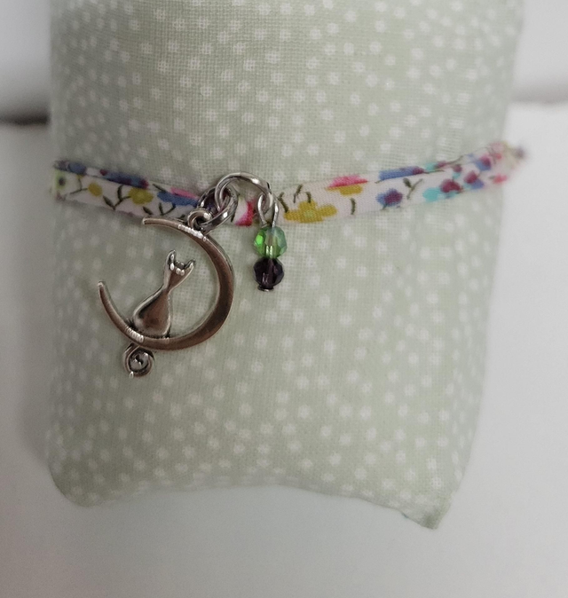 Bracelet liberty chat lune