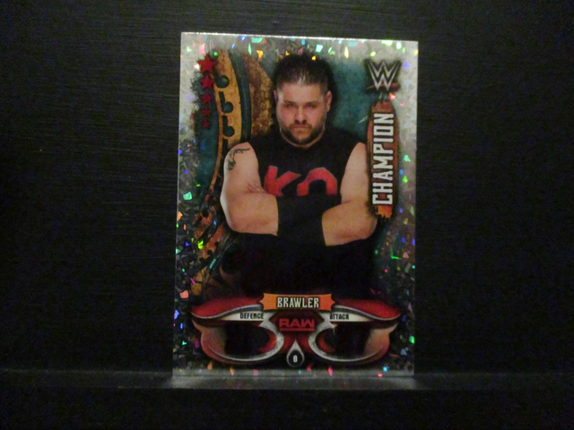 Kevin Owens - Champion Slam Attax Live Original Trading Card #8