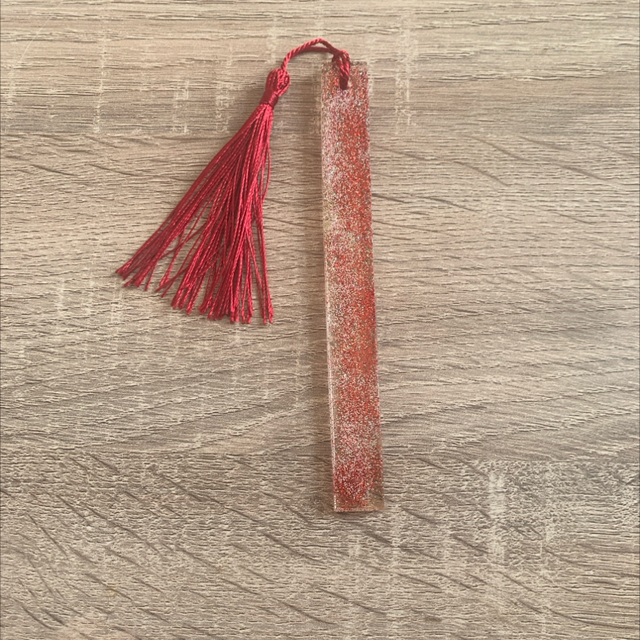 Marque page rectangle fin