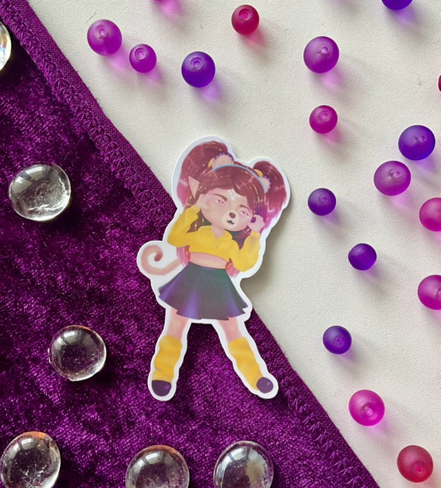 Sticker « Zodiaque » signe astrologique - Lion 