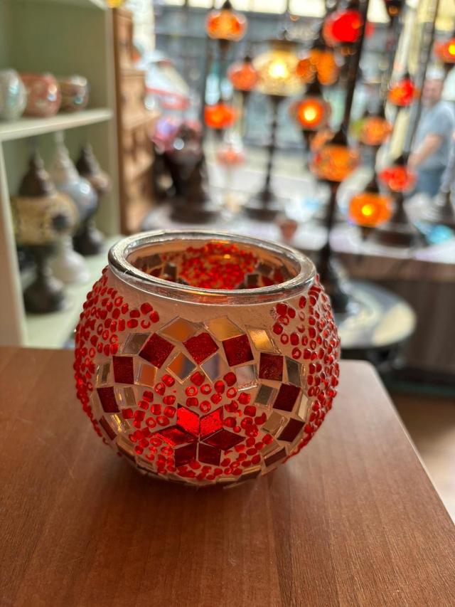 Mosaic Candle Holder