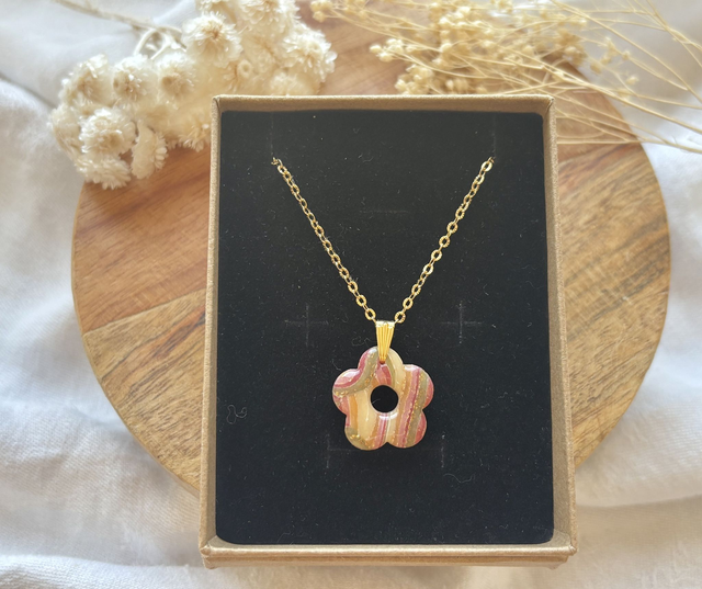 Collier - PRAIRIE - fleur 