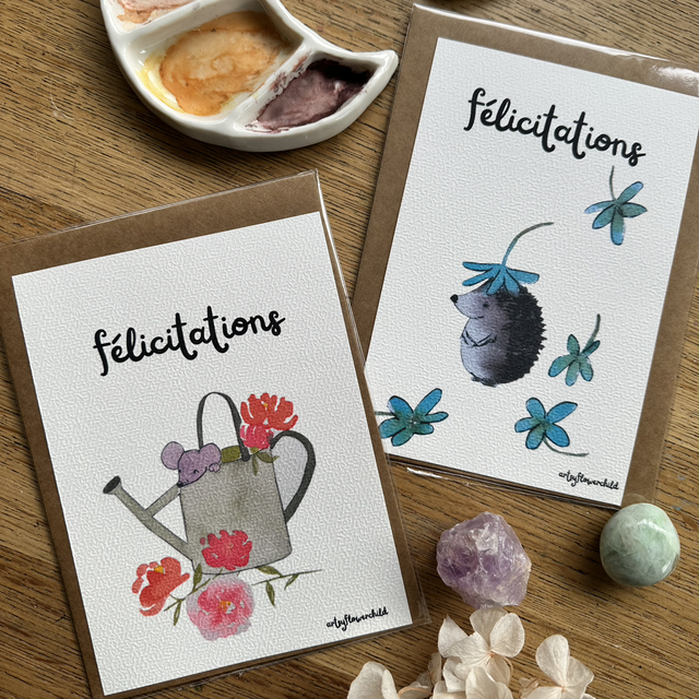 Carte félicitations bébé 