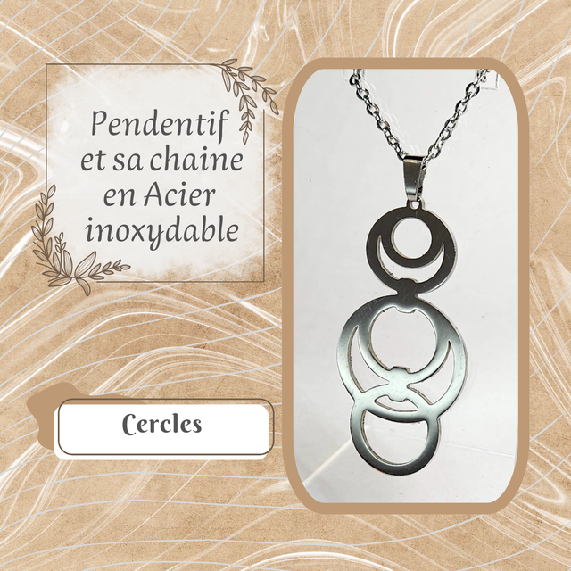 Pendentif XL - Cercles