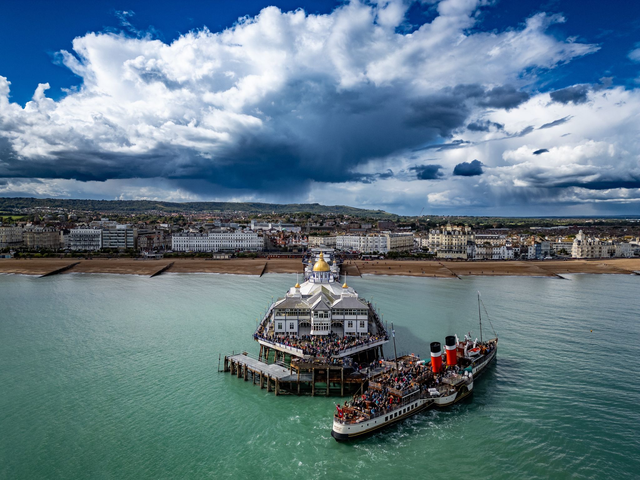 Eastbourne Pier - East Sussex | Prints &amp; Mounts | Aerial Photography