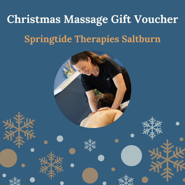 Christmas Massage Gift Voucher 60mins