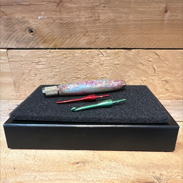 Candy floss Crochet Handle and Hooks 