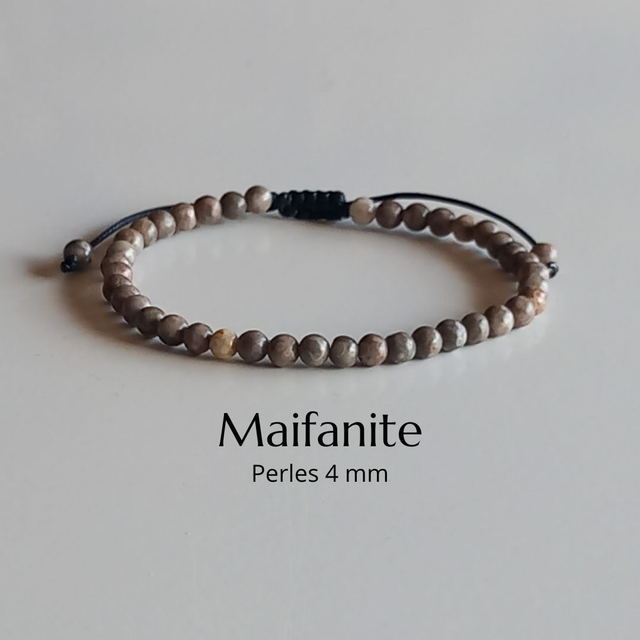 Bracelet ajustable en Maifanite