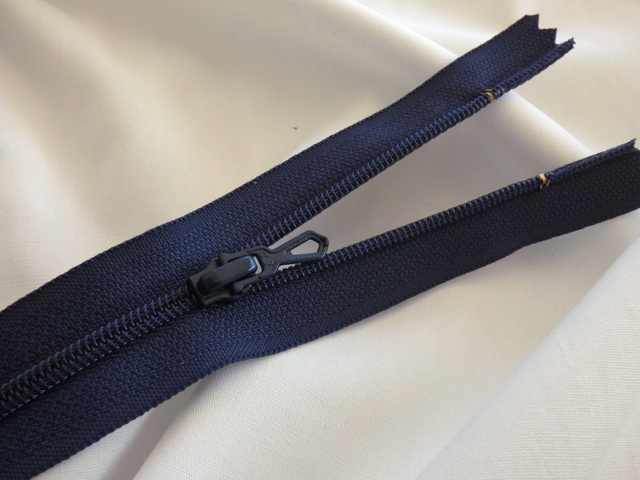 Spirale 4mm Marine - Fermeture Eclair