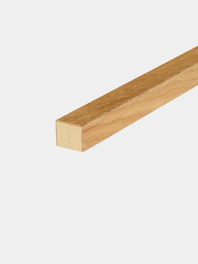 Woodupp Lamelle de finition Chêne brun rustique 22mm  (Réf-1204)