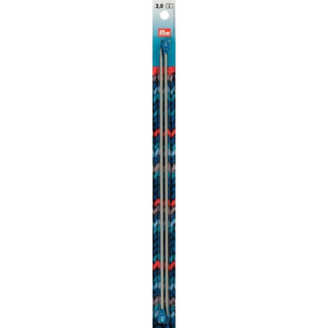 Breinaalden met knop nr. 3 - 30 cm / 191452