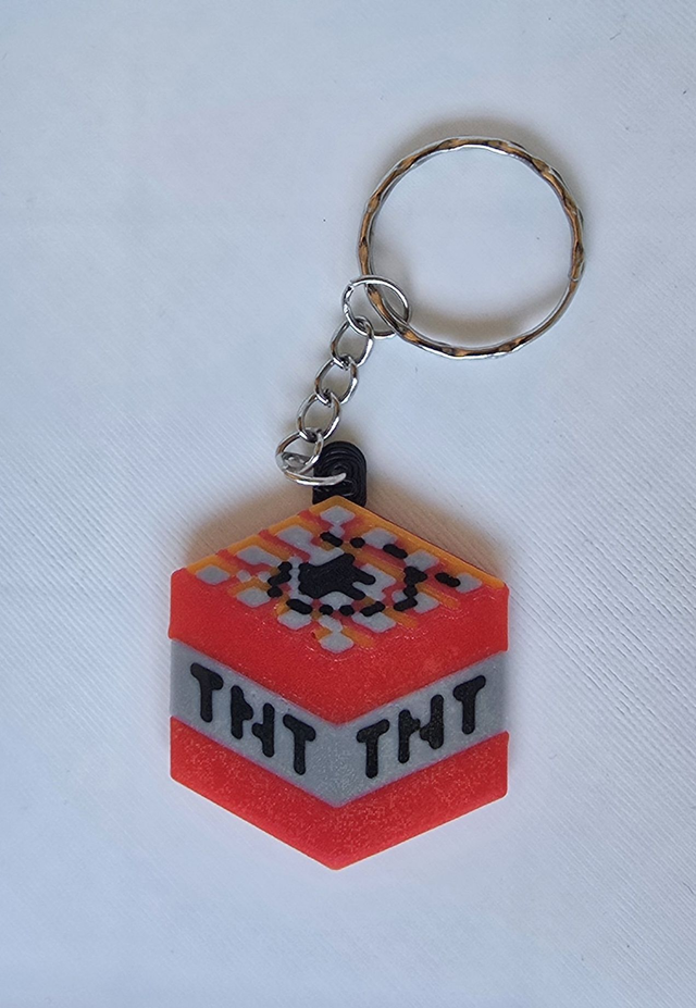 Porte clé Minecraft TNT