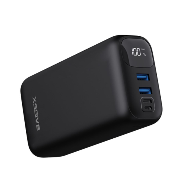 Batterie externe Charge Rapide 30.000mAh QC/PD XSSIVE XSS-PB23B – Noir