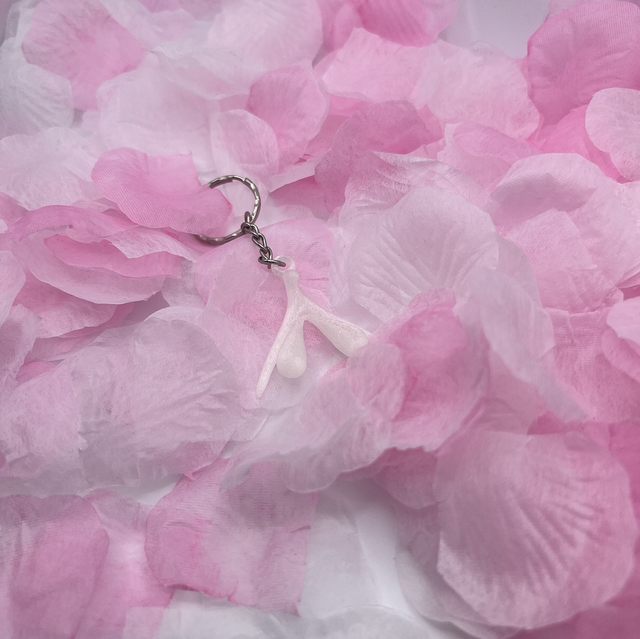 Porte clé clitoris Cristal