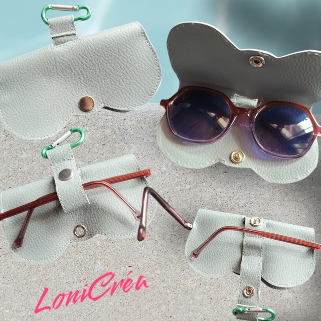 Etui à lunettes &quot;gris&quot;