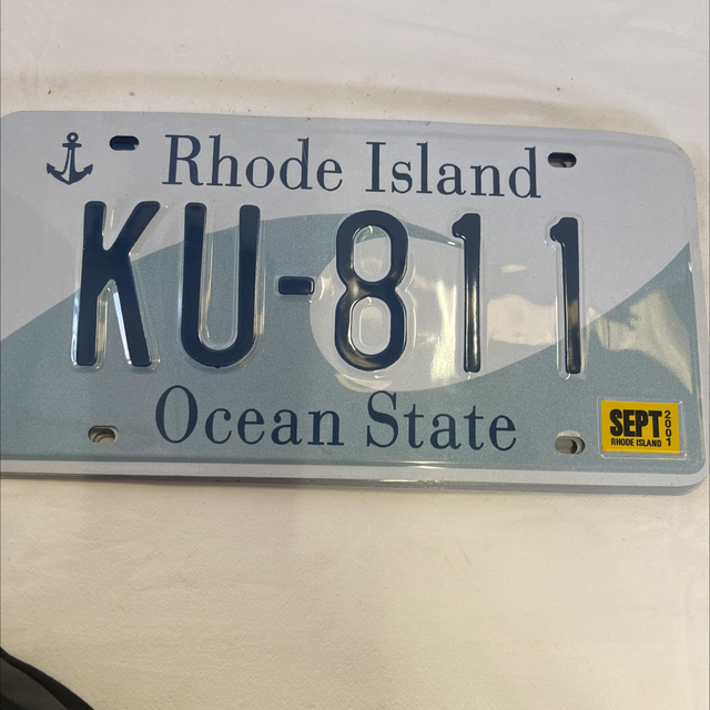 plaque d’immatriculation décorative 