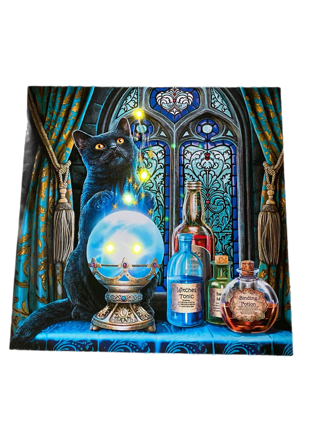 Light up Canvas - Lisa Parker &quot;Witches Apprentice&quot;