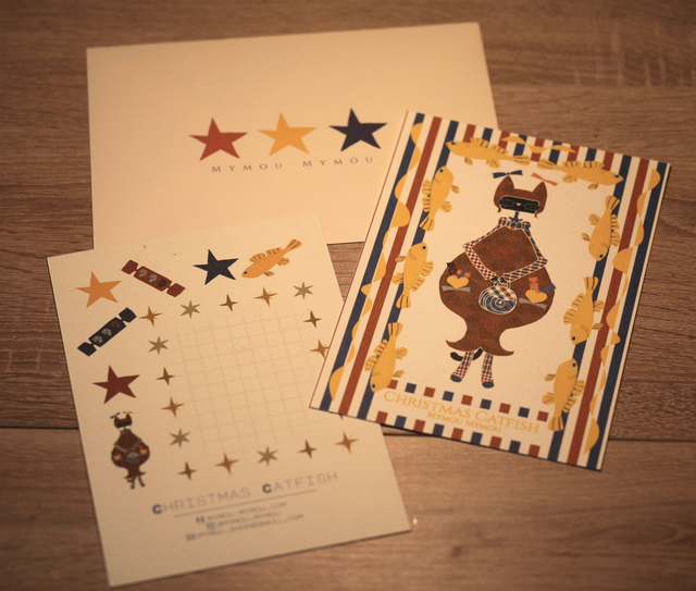 &#039;Christmas Catfish&#039; Neige