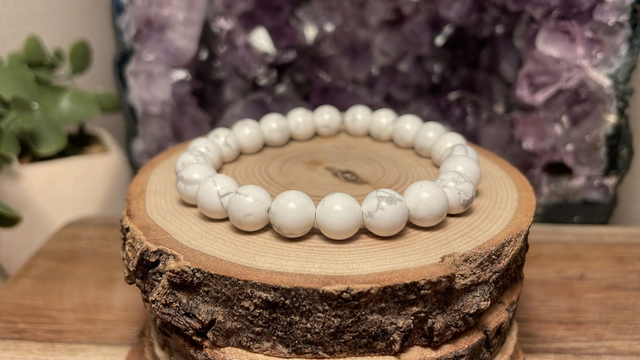 Bracelet HOWLITE 8 mm