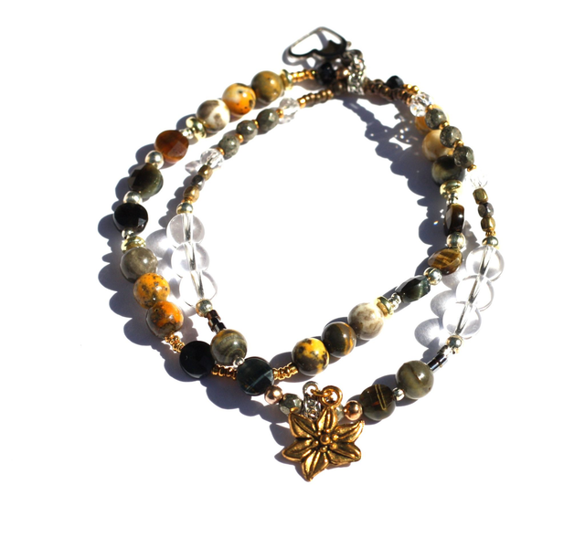 Bracelet Duo Perles d&#039;Harmonie - Joie-CœurFleur