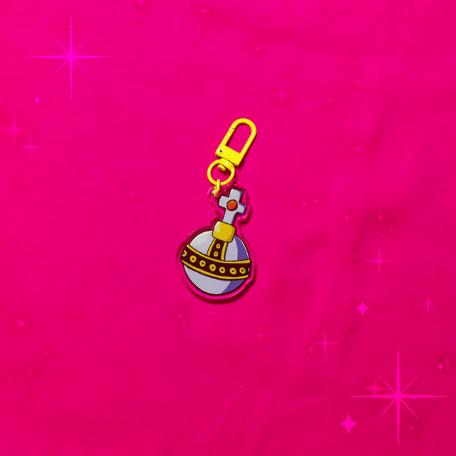 Worms Holy Hand Grenade Keyring