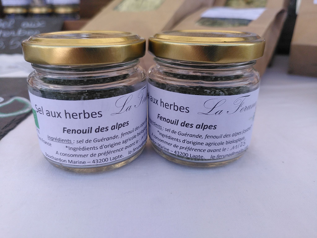 Sel aux fenouil des alpes