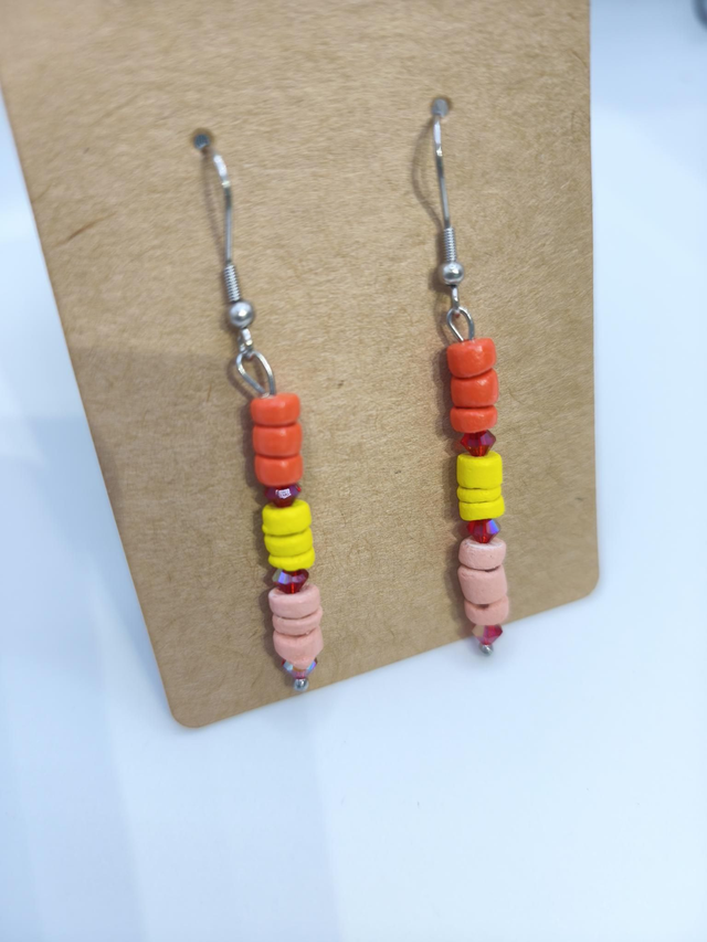 Boucles d'oreilles coco