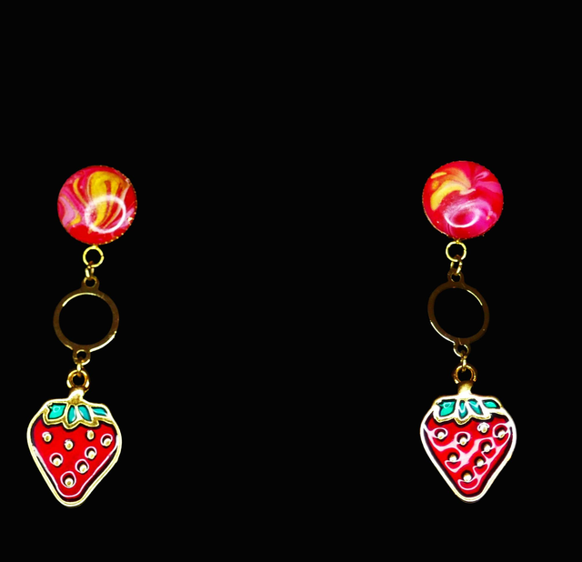 Boucles d'oreilles Gourmandine
