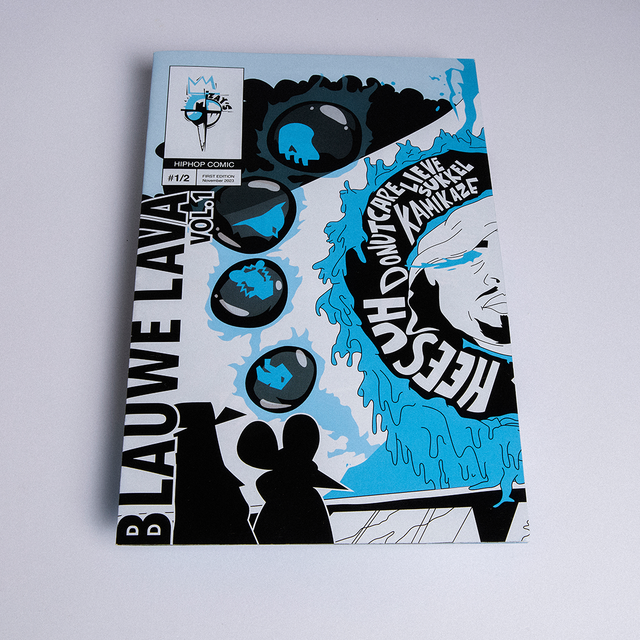 BLAUWE LAVA Vol. 1 | Hiphop Comic | 2023