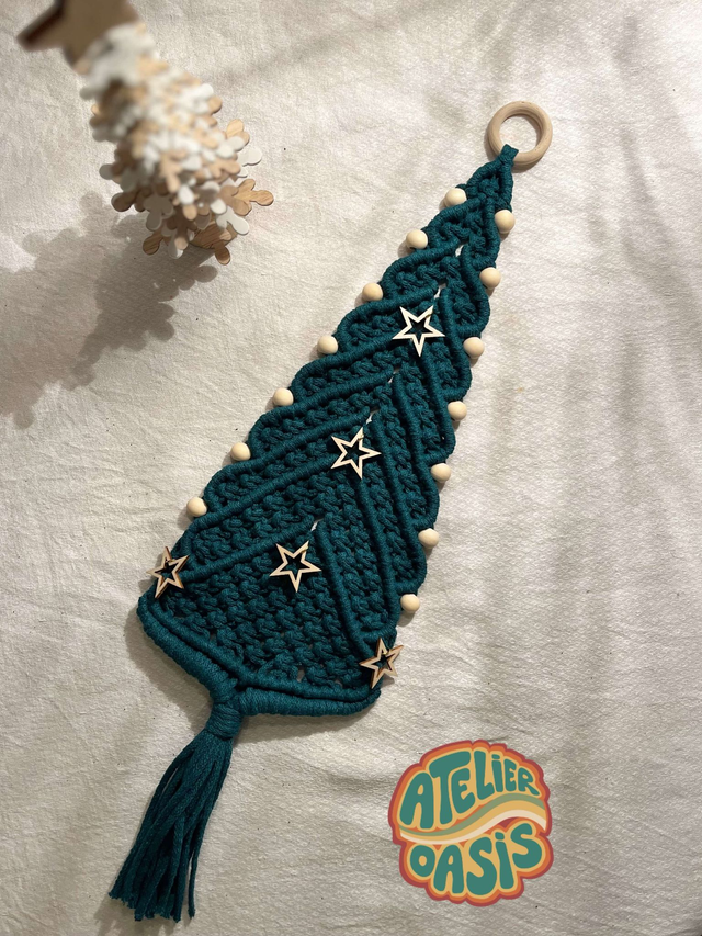Sapin en macramé - taille XL