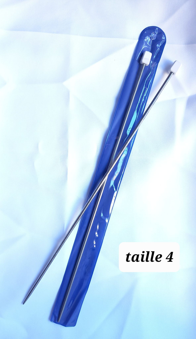 Aiguilles à tricoter taille 04