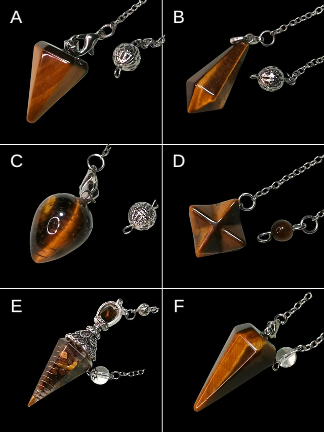 Pendule œil de tigre 