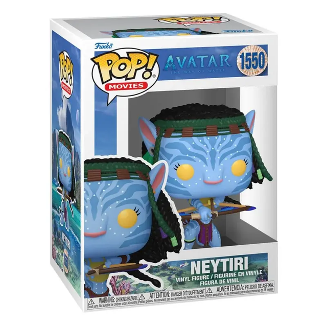 Avatar : La Voie de l'eau POP! Movies Vinyl figurine Neytiri (Battle) 9 cm