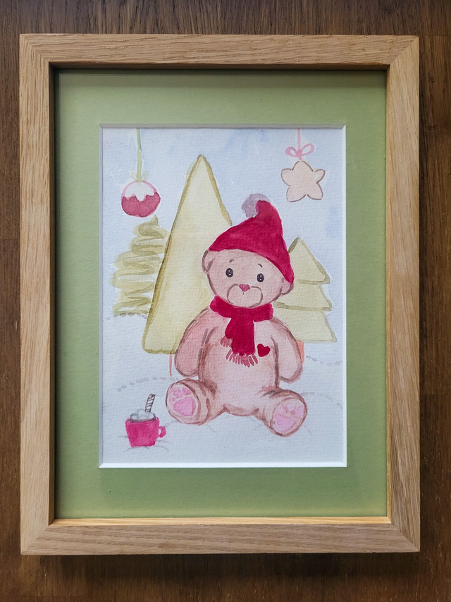 Petit ours avec son chapeau