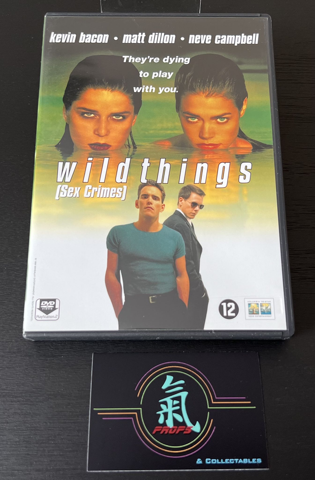 DVD : Wild Things * PAL 2 Region * Kevin Bacon * Matt Dillon * Neve Campbell *