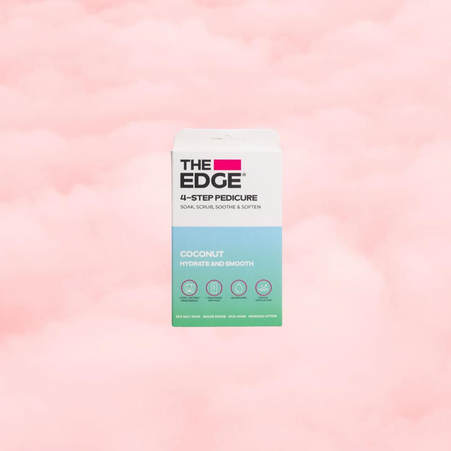 The Edge - 4 Step Pedicure - coconut